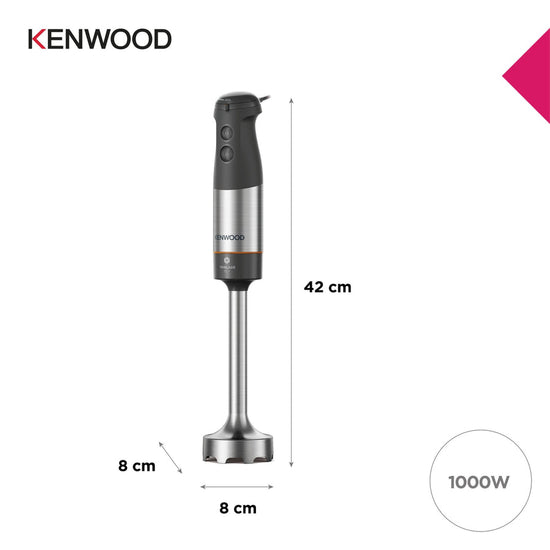 Kenwood Triblade™ XL Hand Blender & Accesories 1000W HBM60.307GY