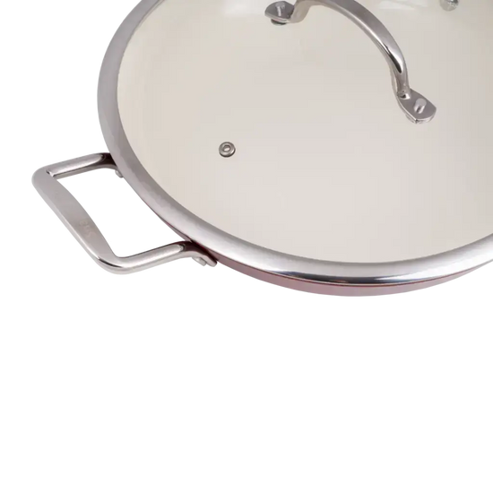 Snappy Chef 30cm Superlight Round Griddle, Red CIRG030