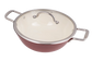 Snappy Chef 30cm Superlight Round Casserole, Red CIRC030
