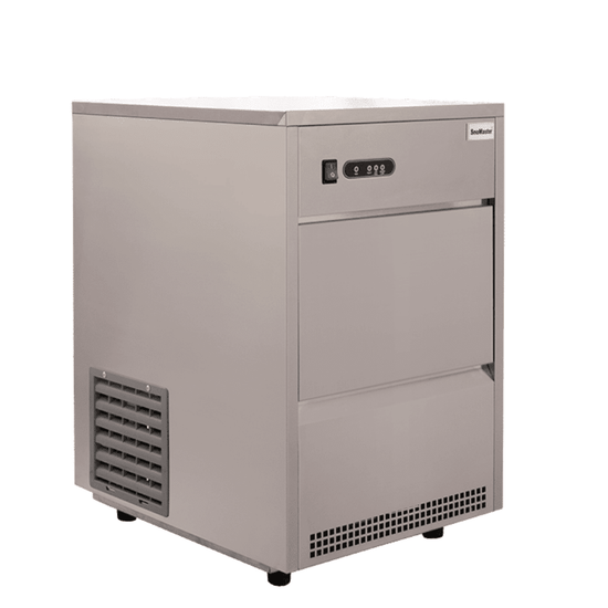 Snomaster 26kg Plumbed-In Bullet Ice Maker Black - SMIC-26