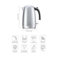 Riva Stainless Steel Kettle 1.7L Brushed Silver RVSK001