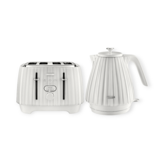 Delonghi Ballerina Breakfast Set White