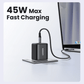 UGreen Charger USB Type-C GaN Fast 45W EU