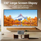 HTPNEO H86 4K UHD Smart Projector – 700 ANSI Lumens, Netflix Certified with Whale OS H86