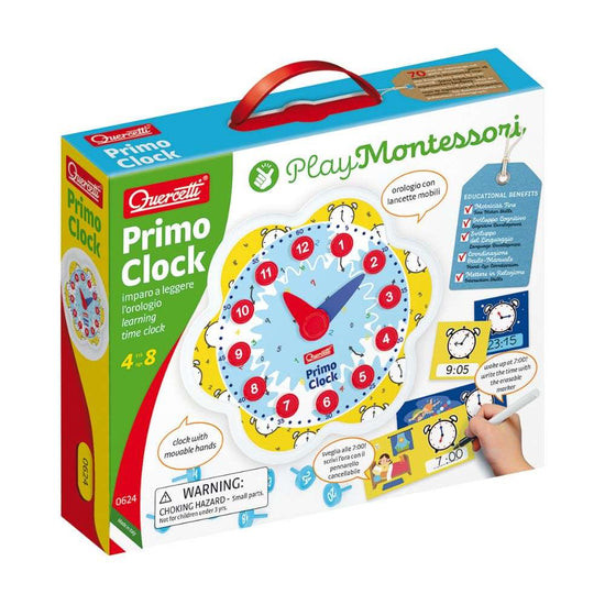 Quercetti - Play Montessori Primo Clock
