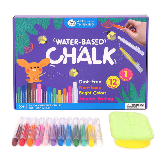 Jar Melﾃｳ - Water-Based Chalk - 12 Colours