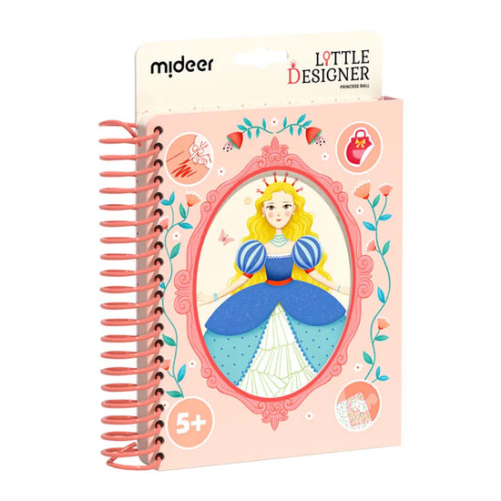 Mideer - Little Designer Arts & Crafts Book Set - Princess Ballet