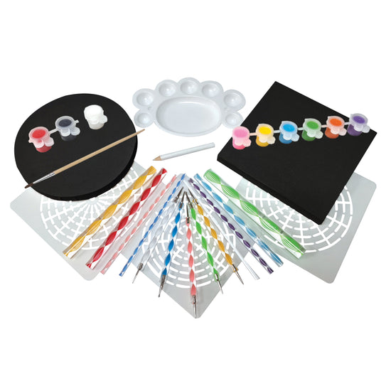 Small World Toys - Professional Workshop Mandala Dotting Art