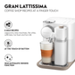 Nespresso Gran Lattissima Coffee Machine White F541-ZA-WH-NE