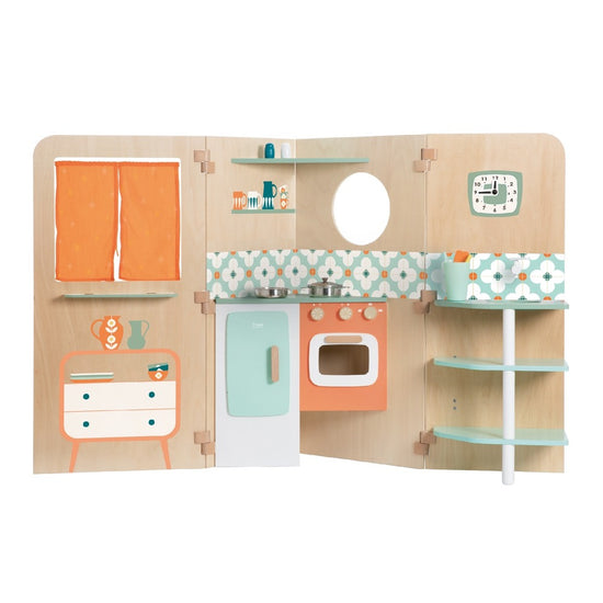 Classic World - Pretend & Play - My Little Home: Wooden Playhouse