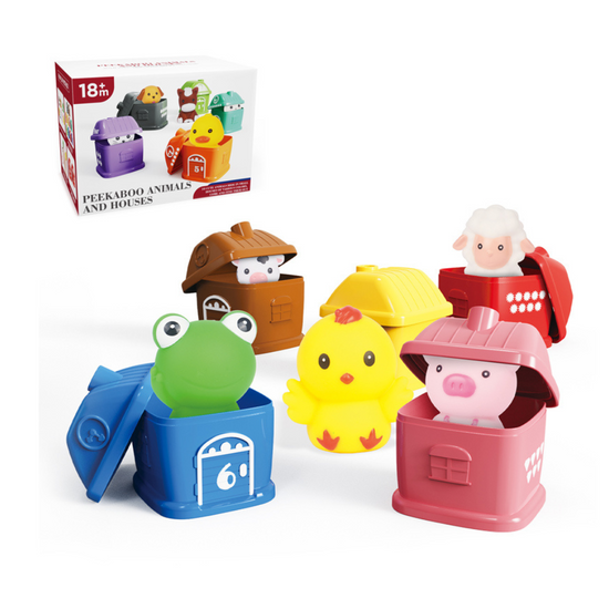 Cogo - Peekaboo Animals - Matching and Counting Game