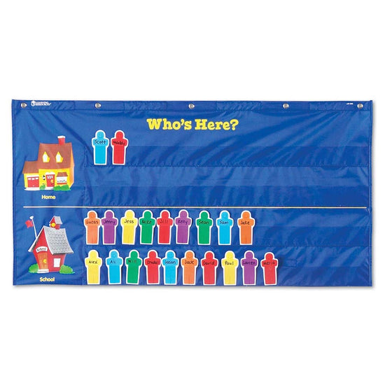 Learning Resources - Pocket Chart Attendance
