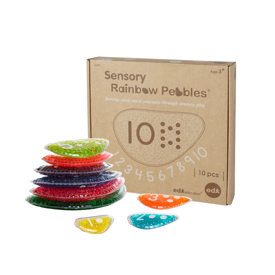 EDX Education - Sensory Rainbow Pebbles