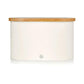 Swan Nordic White Bread Bin With Cutting Board SWKA17512WHTN