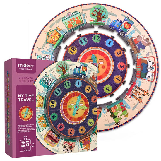 Mideer - Puzzle - My Time Travel - 25pcs