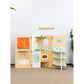 Classic World - Pretend & Play Foldable Kitchen Play House w Chalkboard & Accessories