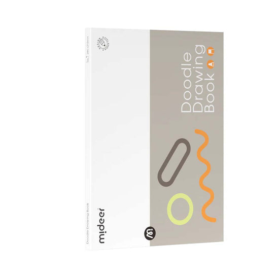 Mideer - Drawing Doodle Book Fine Grain Paper