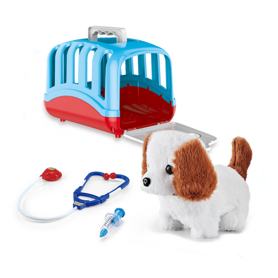 Cogo - Pretend & Play Electric Dog Care Kit with Pet Vet Accessories