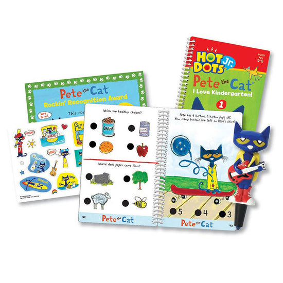 Educational Insights - Hot Dotsﾂｮ Pete The Cat I Love Pre-school