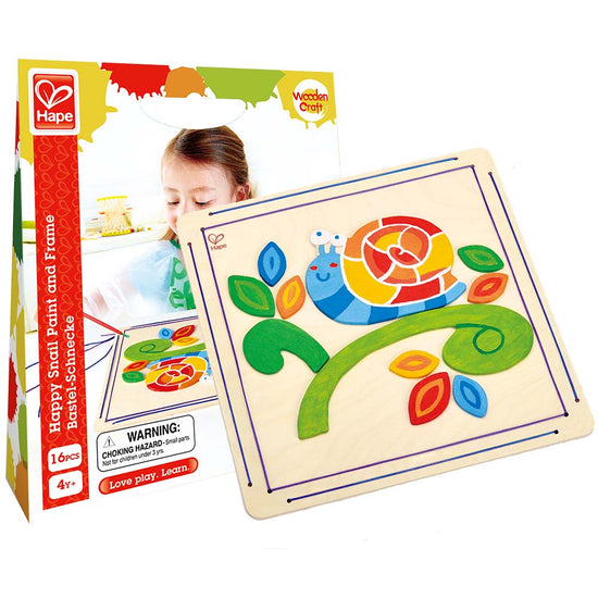 Hape - Paint & Frame - Happy Snail