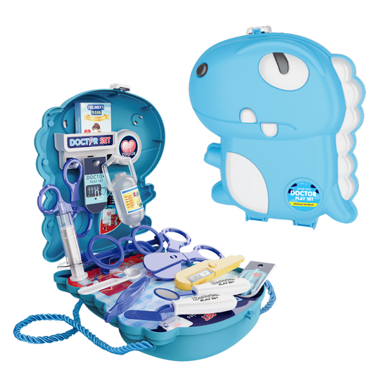 Cogo - 2-in-1 Pretend Play Doctor Set with Dinosaur Backpack