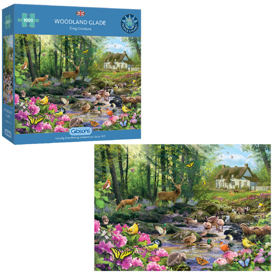 Gibsons - Woodland Glade - Jigsaw Puzzle - 1000pcs