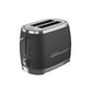 Beko Cosmopolis 2 Slice Toaster Black/Chrome TAM8202B