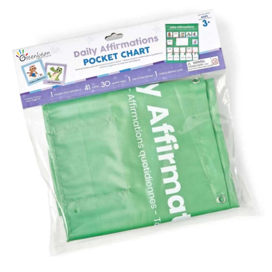 Greenbean - Daily Affirmations Pocket Chart