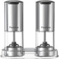 Feelive Rechargeable Pepper and Salt Grinder set 2 Pack with Stand FSSPG
