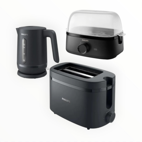PHILIPS ESSENTIALS COLLECTION EGG COOKER, TOASTER & KETTLE 1000 SERIES