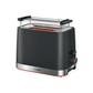 Bosch MyMoment Compact Toaster 2 Slice Black TAT4M223