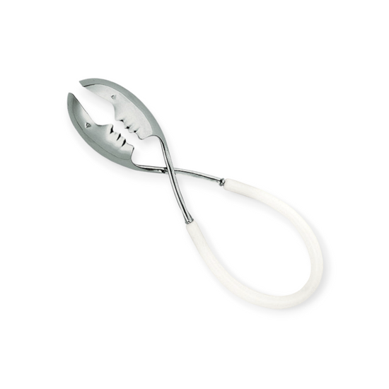 Bugati Molla KISS Salad Tongs White 43-7003C1U