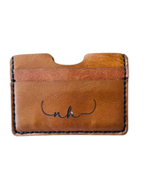 Leather card holder the hide shop