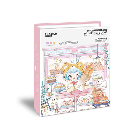 Jar Melﾃｳ - Watercolor Painting Book - Dessert Princess