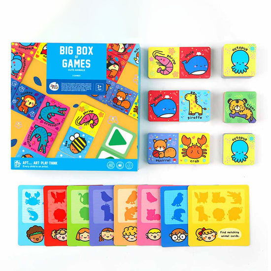 Jar Melﾃｳ - Big Box Of Games - Cute Animals - 3 Games
