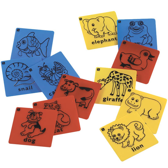 EDX Education - Rubs Animals 12pc