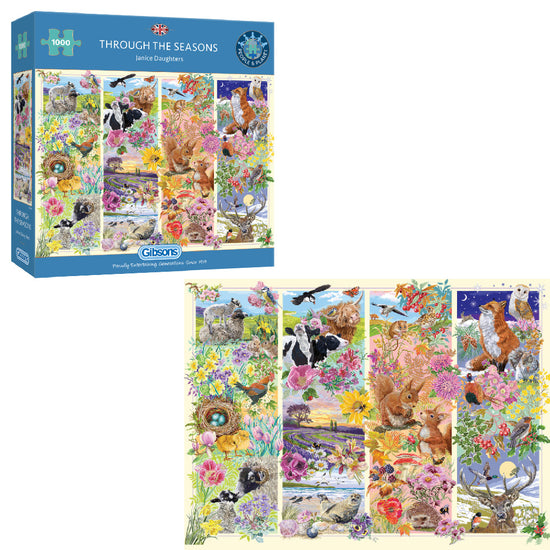 Gibsons - Through the Seasons - Jigsaw Puzzle - 1000pcs