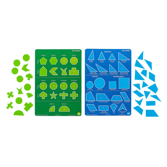 EDX Education - 2D Shape Set - 2D Shapes & Posters