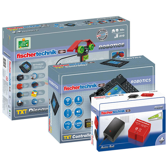 fischertechnik - Discovery Set - incl. TXT Controller & Accu Charger Set