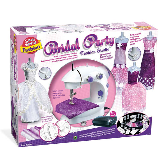 Small World Toys - Fashion Studio Bridal Party Sewing Set