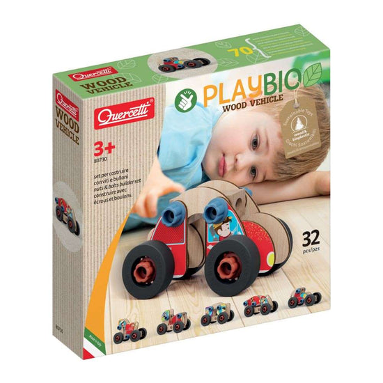 Quercetti - Play Bio Wood Vehicle