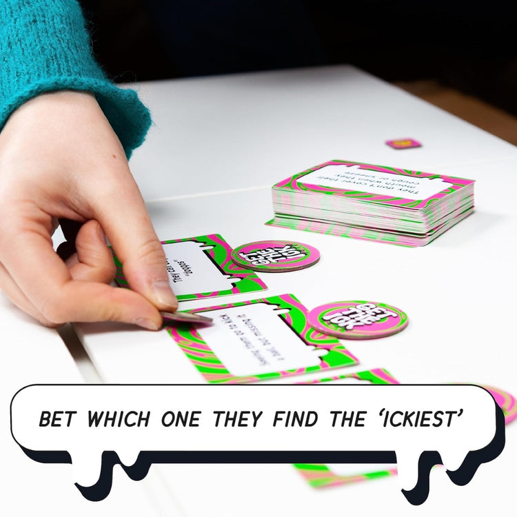 Big Potato Games - Get the Ick: A Cringe-Inducing Party Game for Adults, 2-8 Players