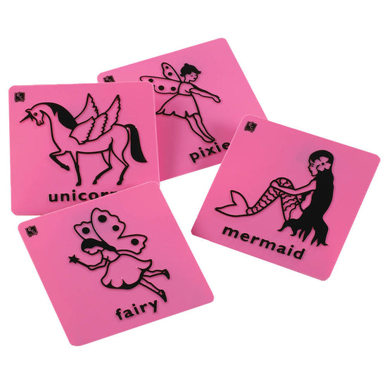 EDX Education - Rubs FAIRIES 4pc