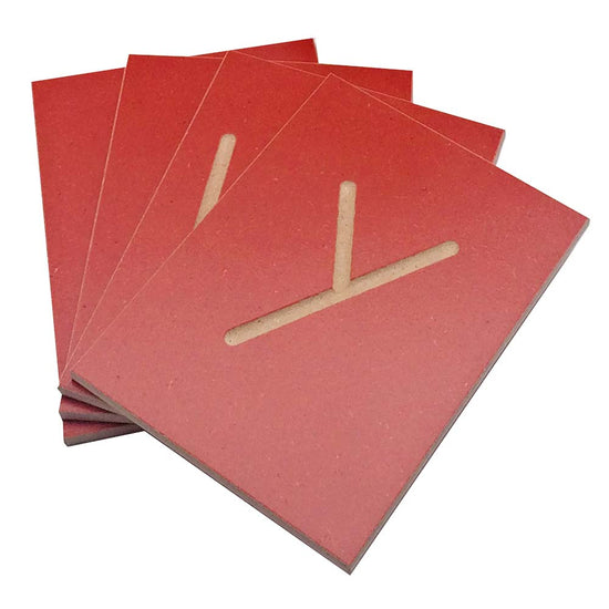 Little Sprouts By Greenbean - Wooden Letters, 52 Plates - Upper & Lowercase - Box