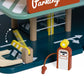 Classic World - Pretend & Play - Vintage Wooden Parking Garage