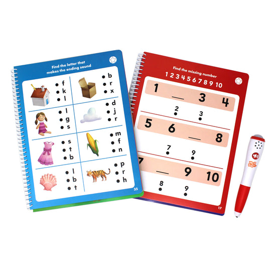 Educational Insights - Hot Dotsﾂｮ Learn at Home Reading & Maths Set 2
