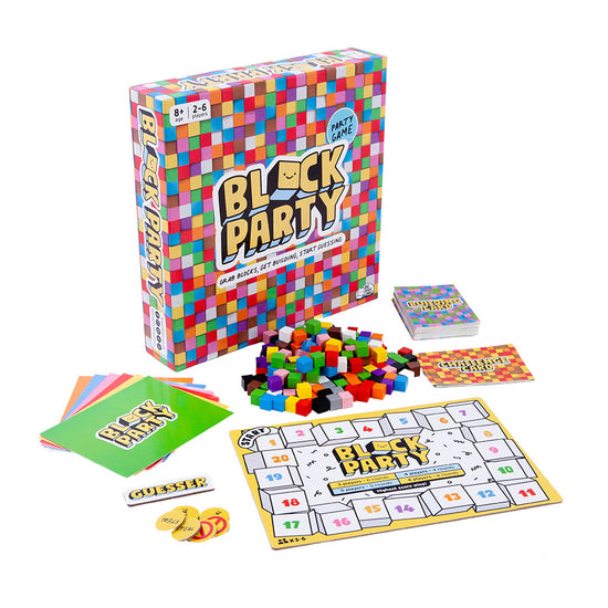 Big Potato Games - Block Party - Family Board Game - 2-8 Players