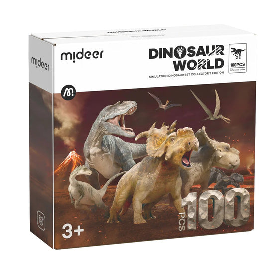 Mideer - Dinosaur World - 100 Pieces