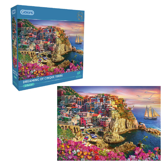 Gibsons - Dreaming of Cinque Terre - Jigsaw Puzzle - 1000pcs