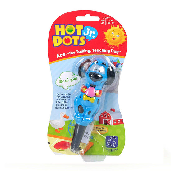 Educational Insights - Hot Dotsﾂｮ Jr - Ace The Talking Teaching Dog Pen